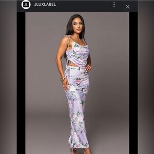 ❄️🆕️JLUXLABEL Small  Lavender Floral Dress